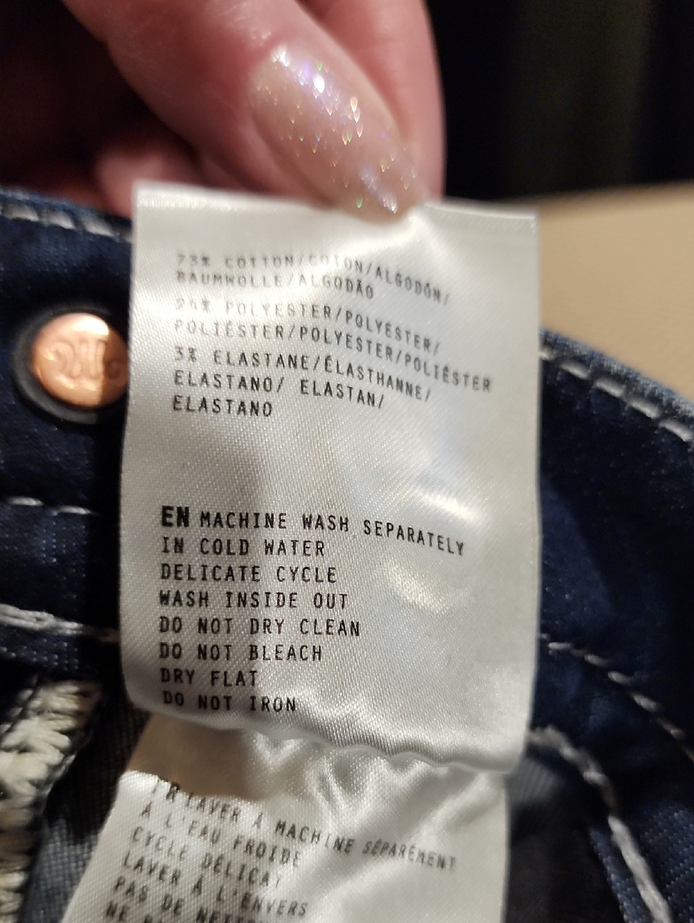 Miss Me Curvy Ankle Skinny Jeans NWOT Size 31 X 27 - Picture 9 of 10